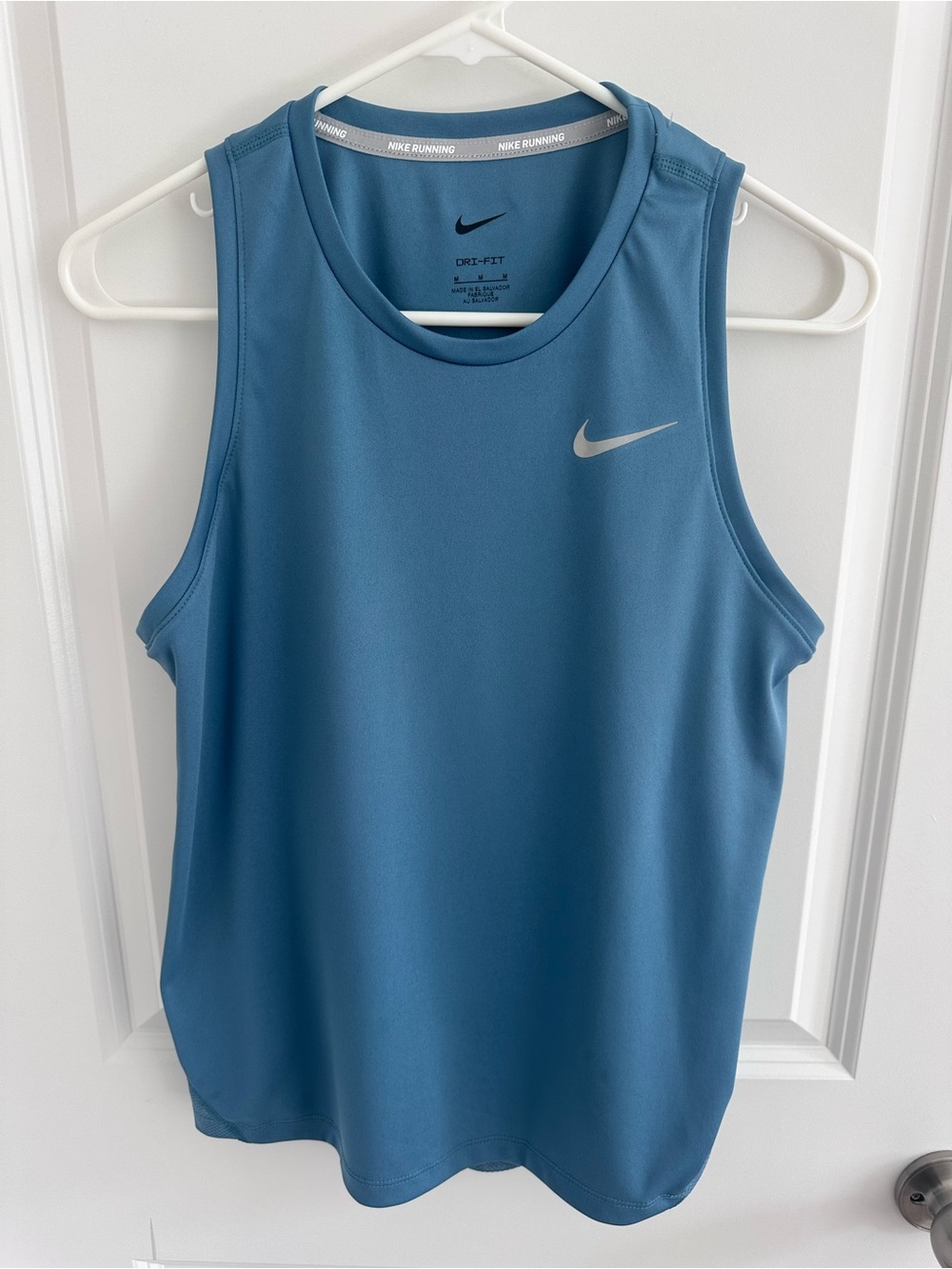 Nike Dri-FIT Running Tank Top Women’s Large Blue